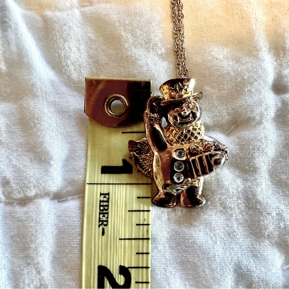 Vintage Lenox Sterling Silver 925 Winter Cheer Pendant, 24 K gold electroplate - Picture 4 of 9